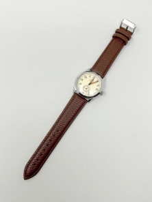 WW2 German Kriegsmarine Service Watch with Brown Strap (Out Of Stock)