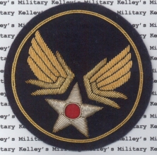 Army Air Corps Patch (Bullion) (OUT OF STOCK)